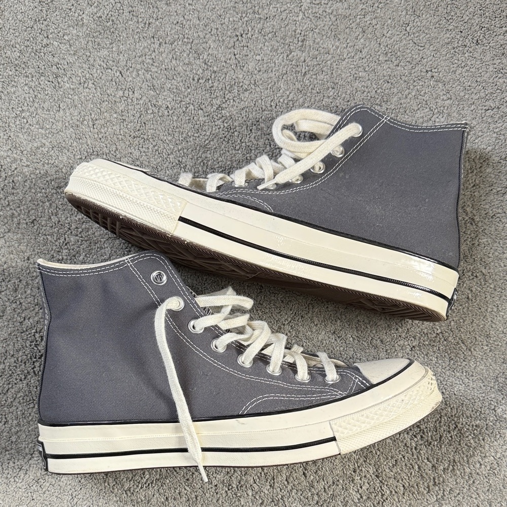 Converse Charcoal High-Top Sneakers